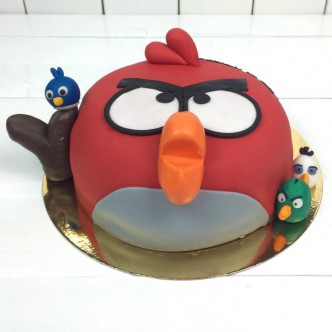 119. Angry Birds - czerwony